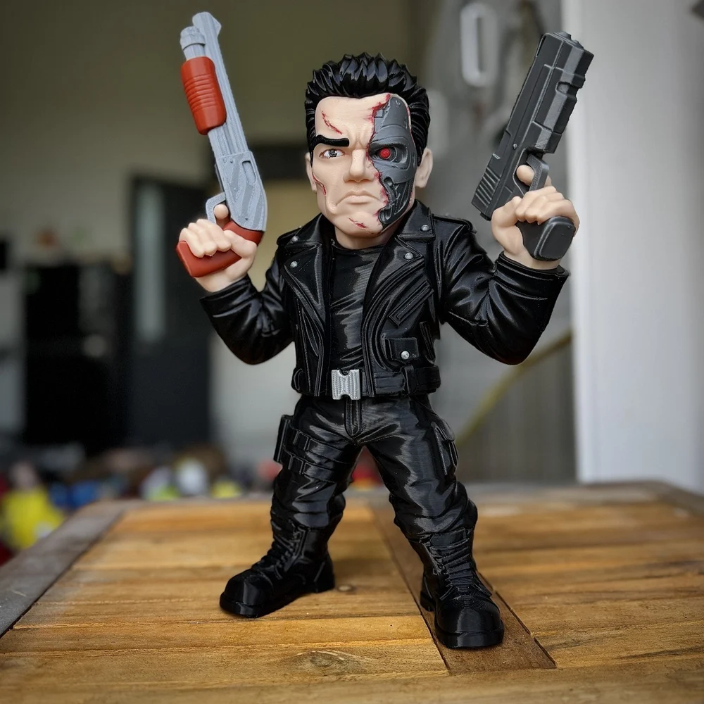 Terminator t800 fan art no ams multiparts