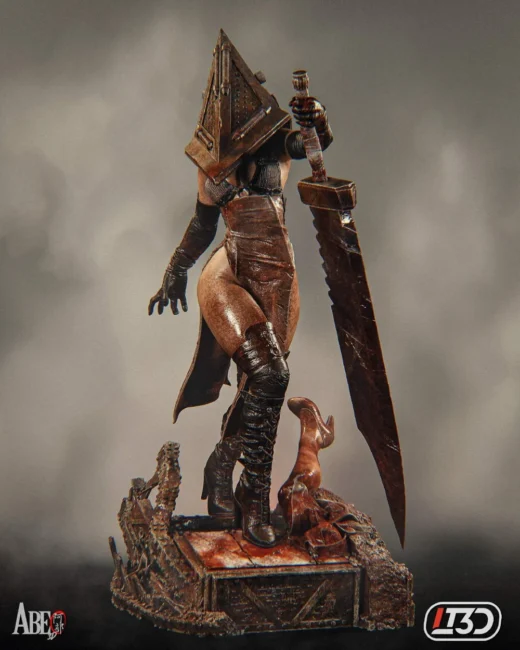 1 4 Pyramid Head Abe3D by LT3D