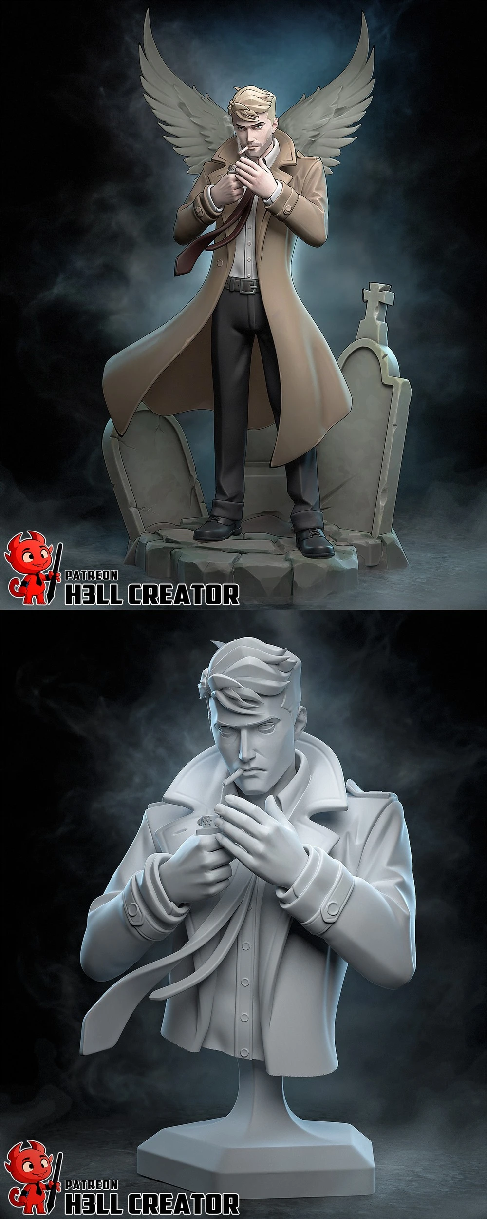 2606 h3LL creator John Constantine