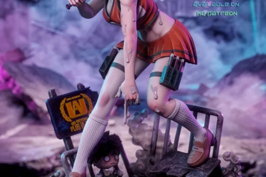 3Dmoonn My Hero Academy Himeko Toga