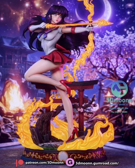 3Dmoonn Sailor Moon Sailor Mars