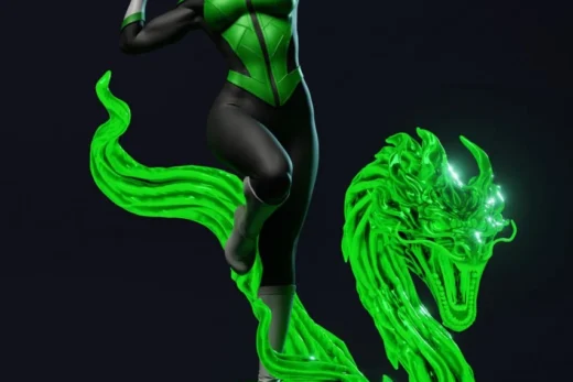 Abe3D – Jessica Cruz Green Lantern – 3D Print Model STL
