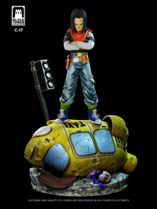 Android 17 Black Tower Collectibles