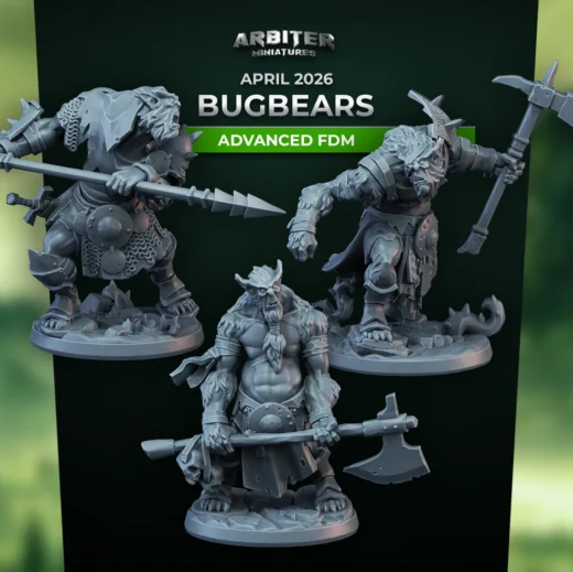 Arbiter MiniaturesBugbears April
