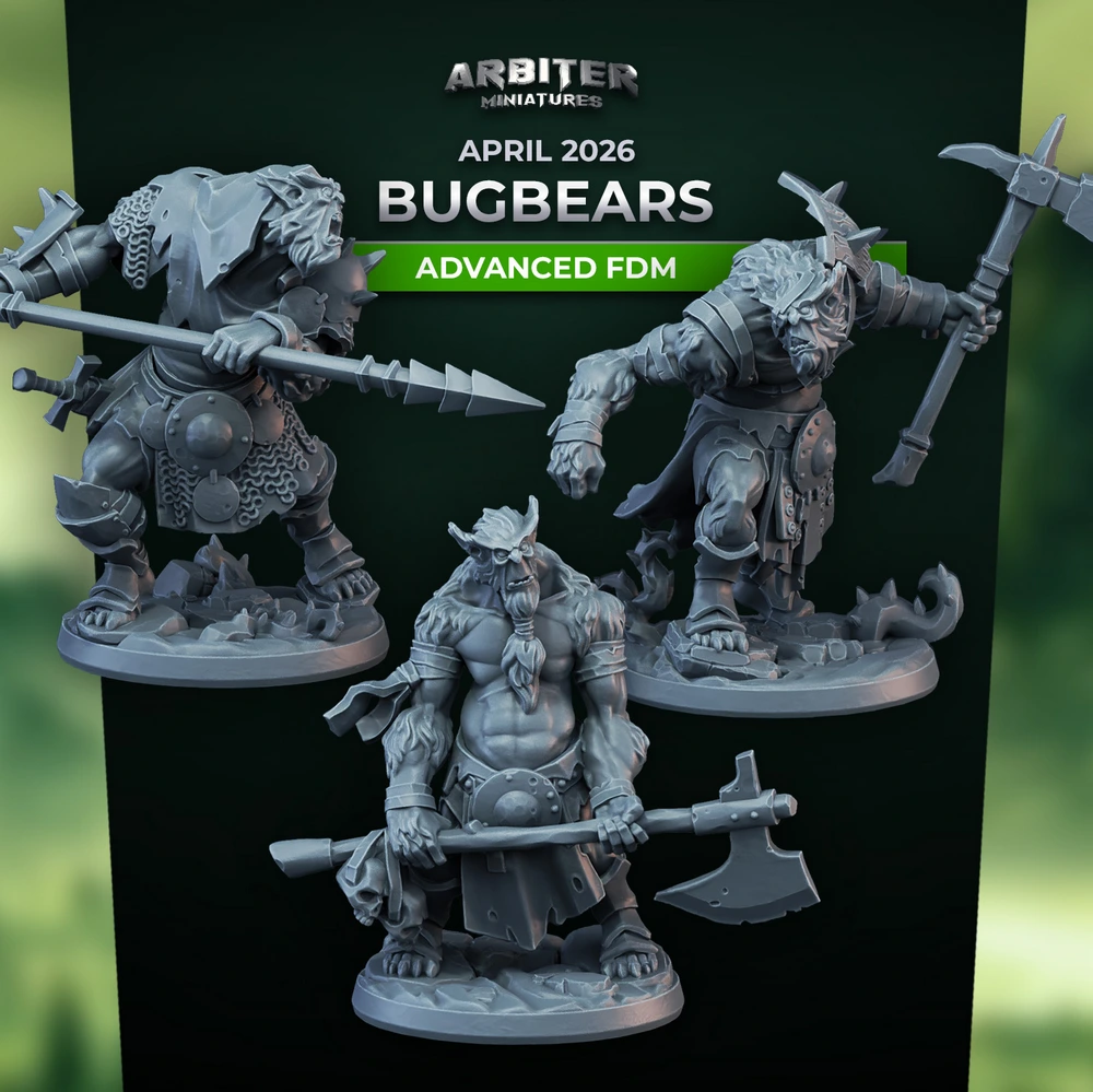 Arbiter MiniaturesBugbears April