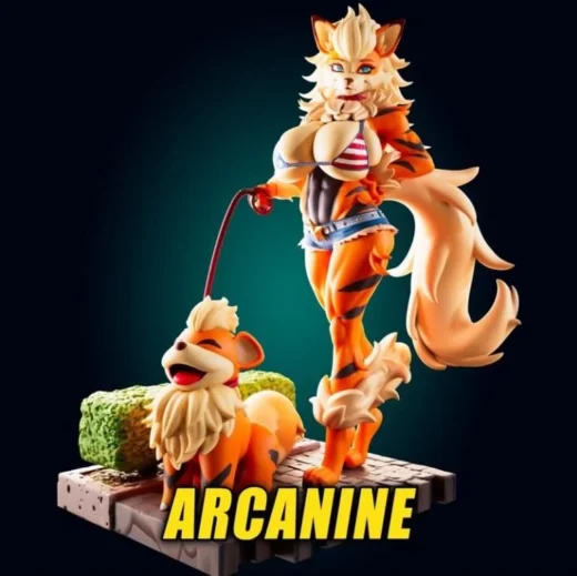 Arcanine & Growlithe — Pokémon