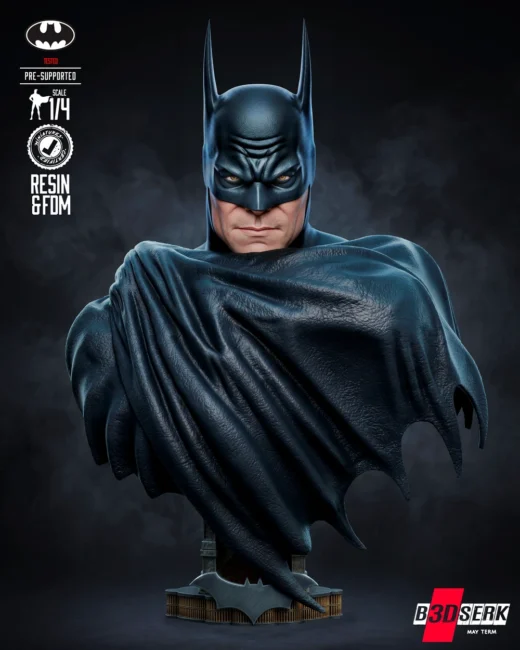 B3DSERK May Term 2026 Batman Kingdom Come Portrait Bust ready for