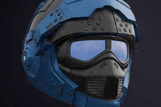 Benjamin Carmine Helmet