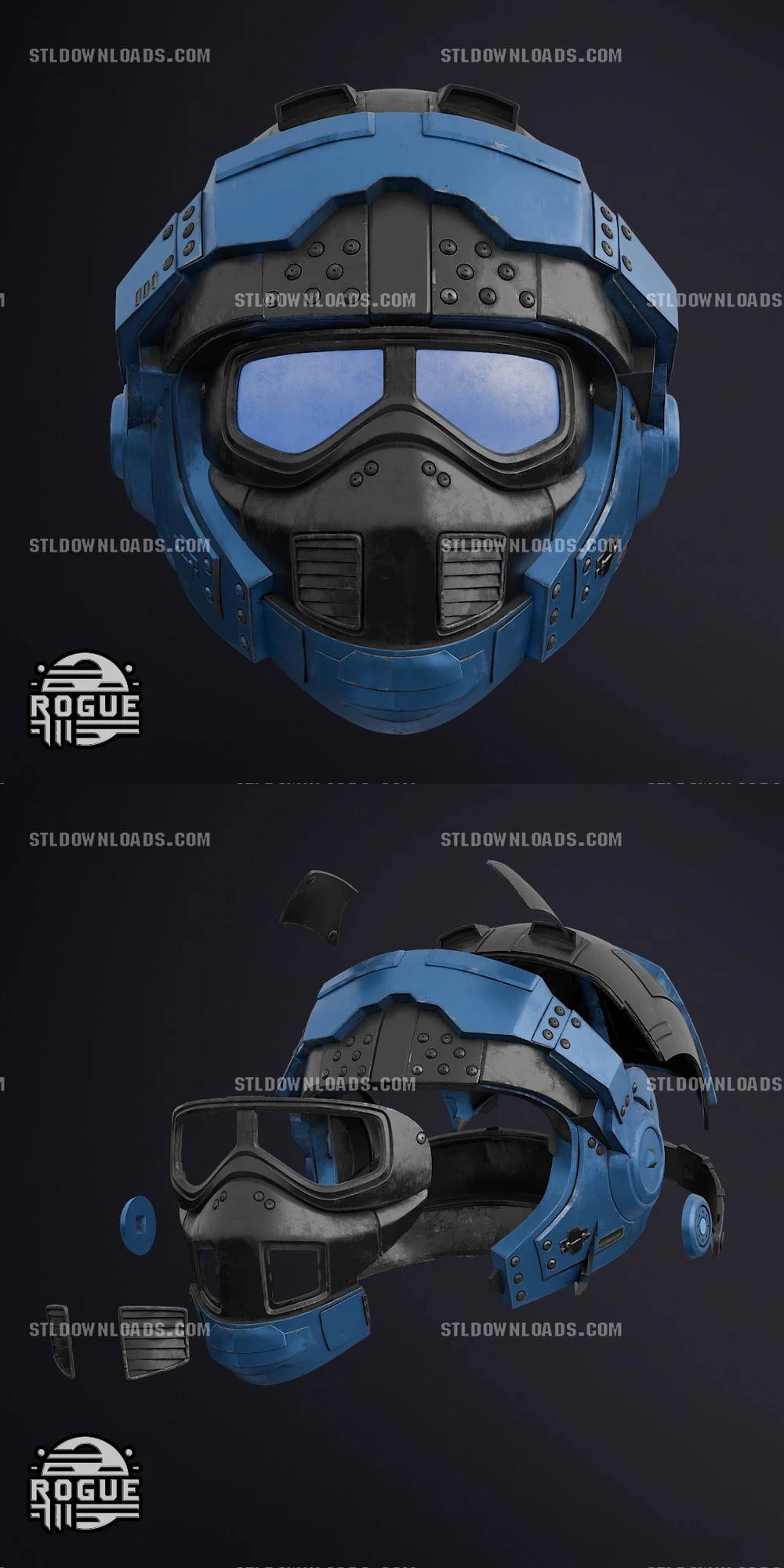 Benjamin Carmine Helmet