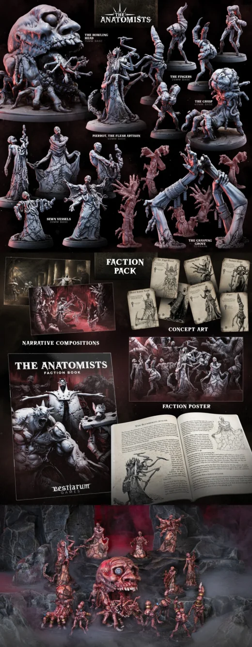 Bestiarum MiniaturesThe AnatomistsReturn June