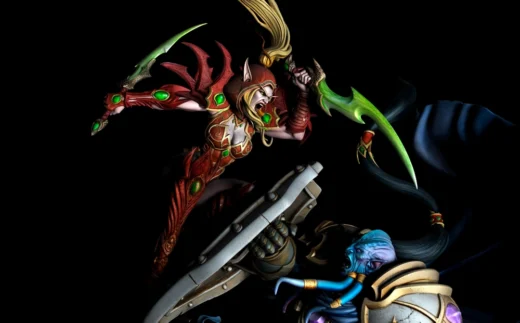 Black Owl Customs Vindicator Maraad vs Valeera Sanguinar