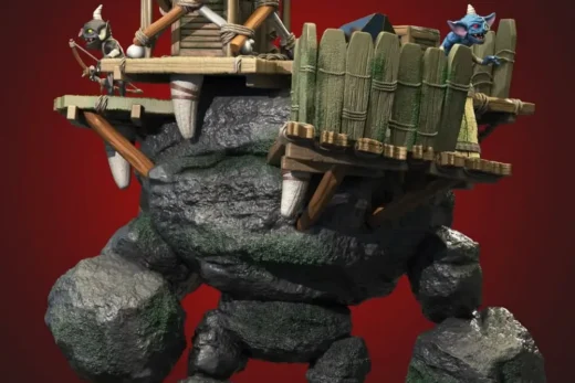 Bokoblin Stone Talus Fortress Statue 3D Print Model