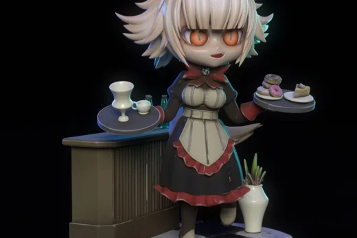 Cat Maid Chibi Chuya Factory