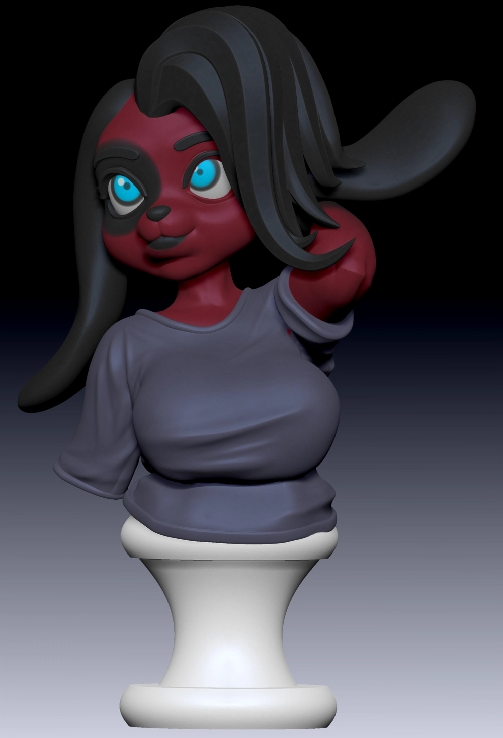 Cherry Animalcrossing bust