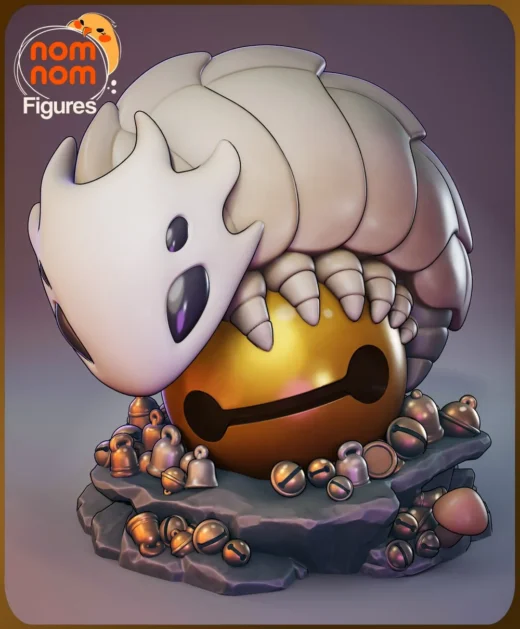 Chibi Bell Beast Hollow Knight Silksong
