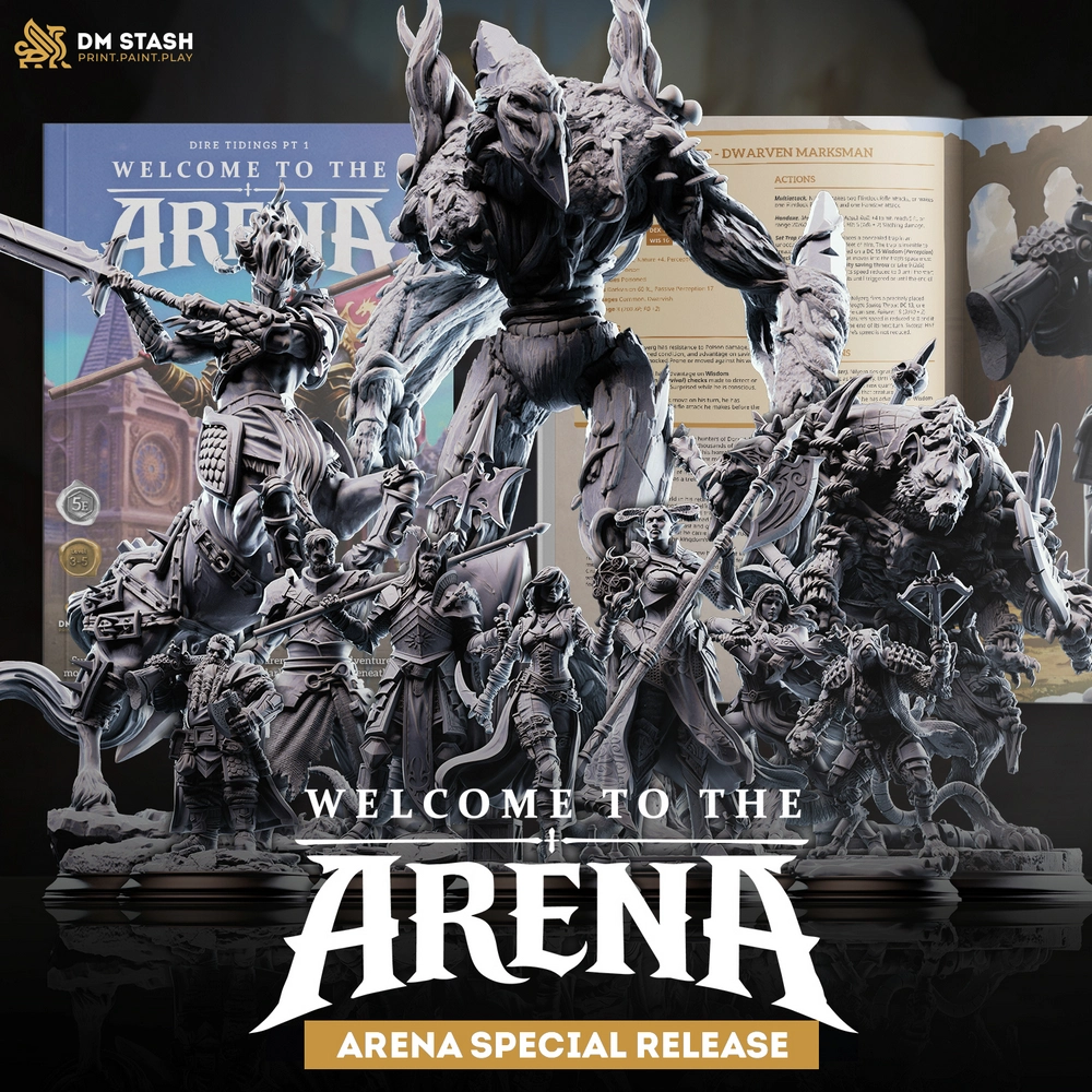 DM StashWelcometo the Arena May
