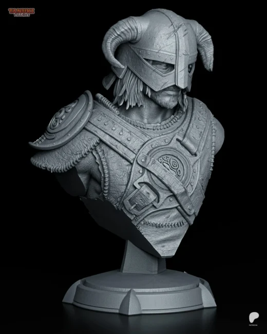 Dragonborn Bust TanukiFigures