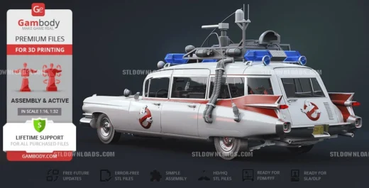 Ecto Car GHOSTBUSTERS GAMBODY