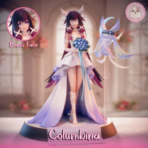 Eggma Studios Genshin Impact Columbina
