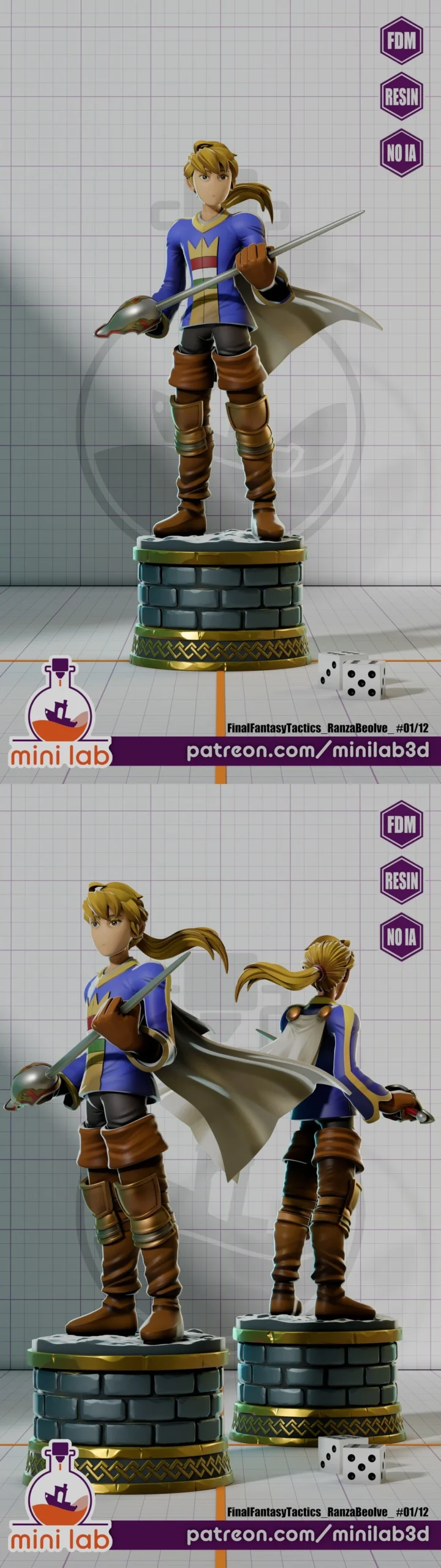 FinalFantasyTatics 01 Ranza