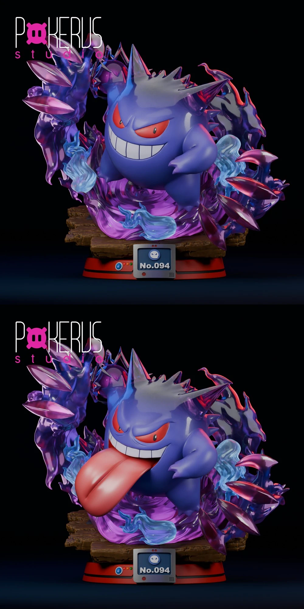 Gengar – Pokerus_Studio – Mythic_Tier – STL 3D Print Model | AssetsFree.com Gengar Pokerus Studio Mythic Tier
