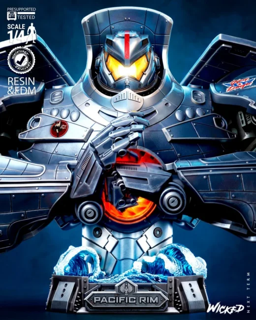 Gipsy Danger Portrait Bust — Pacific Rim