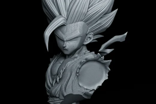Gohan SSJ2 Bust TanukiFigures