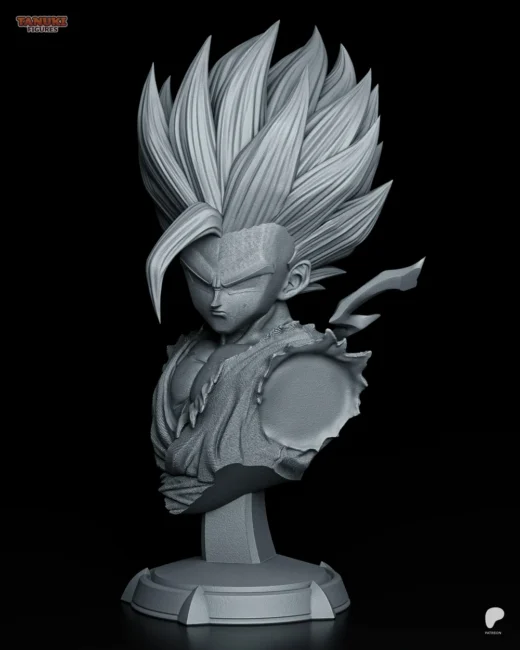 Gohan SSJ2 Bust TanukiFigures