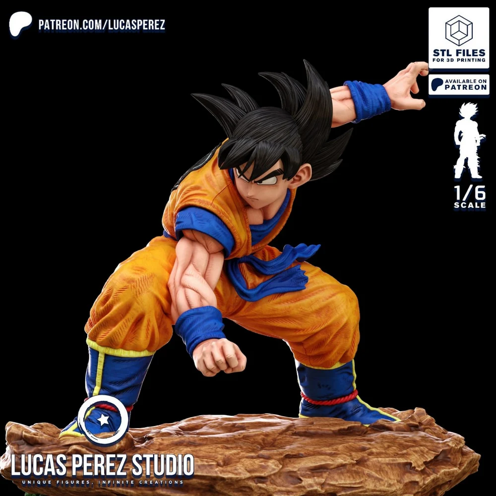 Goku Tournament — Dragon Ball – STL 3D Print Model | AssetsFree.com Goku Tournament — Dragon Ball