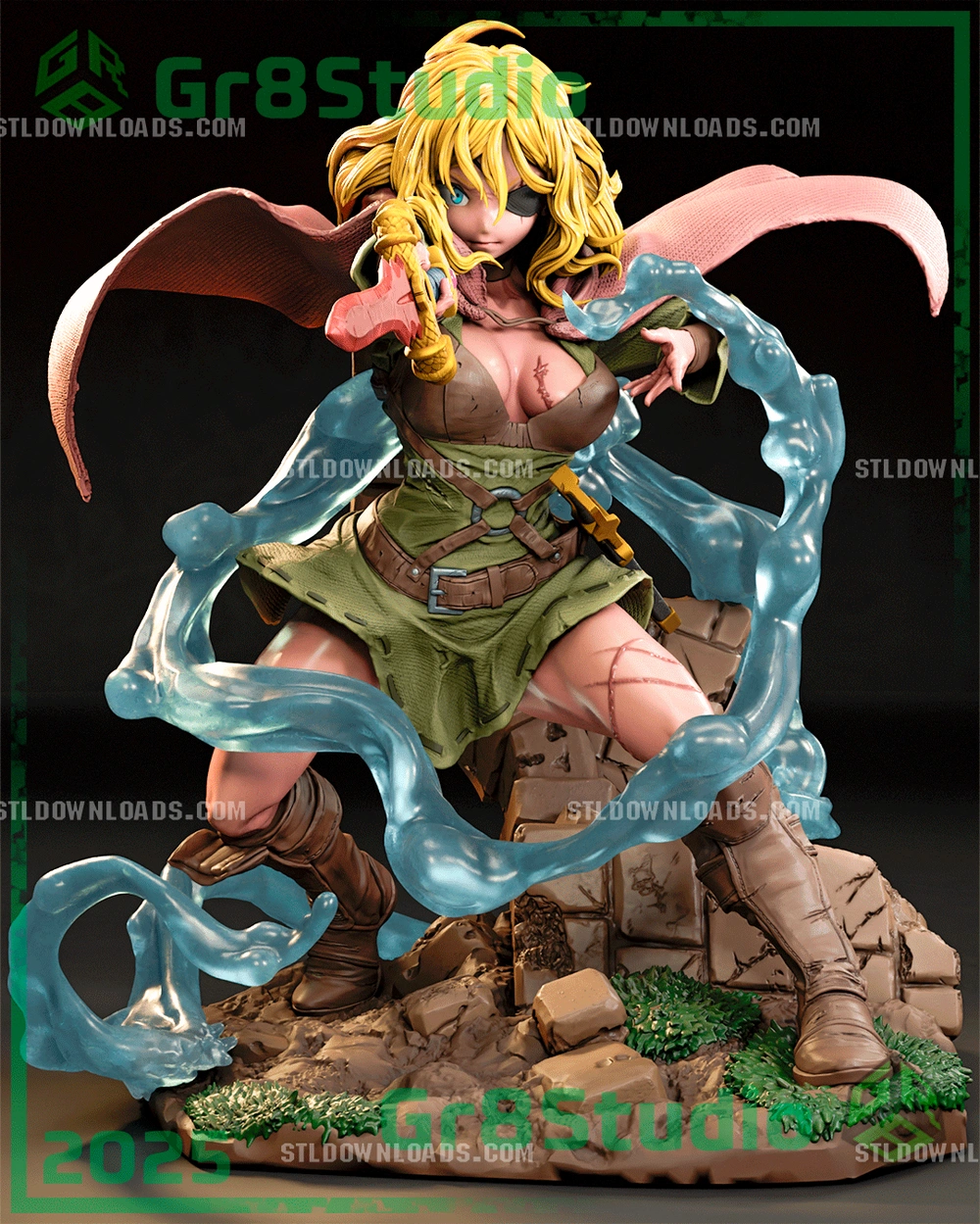 Gr8Tech – Clevatess – Alicia Glenfall – STL 3D Print Model | AssetsFree.com Gr8Tech Clevatess Alicia Glenfall