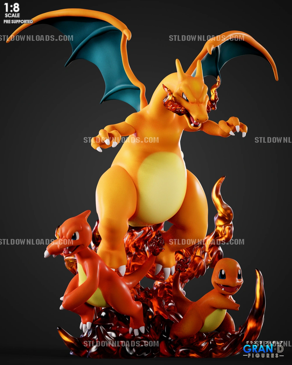 GranDFigures charmander evolution