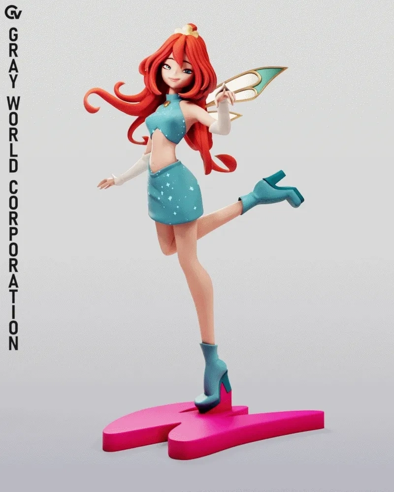 Gray World Corporation Bloom Fairy Form 2 Winx Club (R)