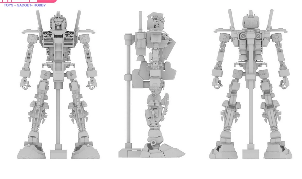 Gundam RX 78 RealGrade completo melhor arquivo