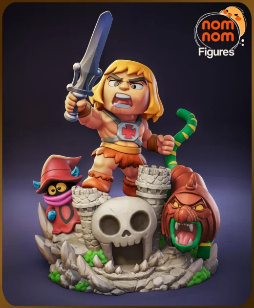 He Man Chibi — Masters of the Universe