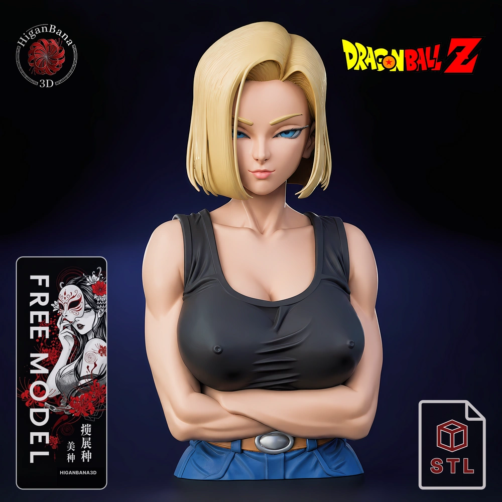 Higanbana3D Android 18 (Dragon Ball Z)