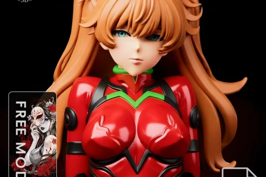 Higanbana3D Asuka Langley (Neon Genesis Evangelion)