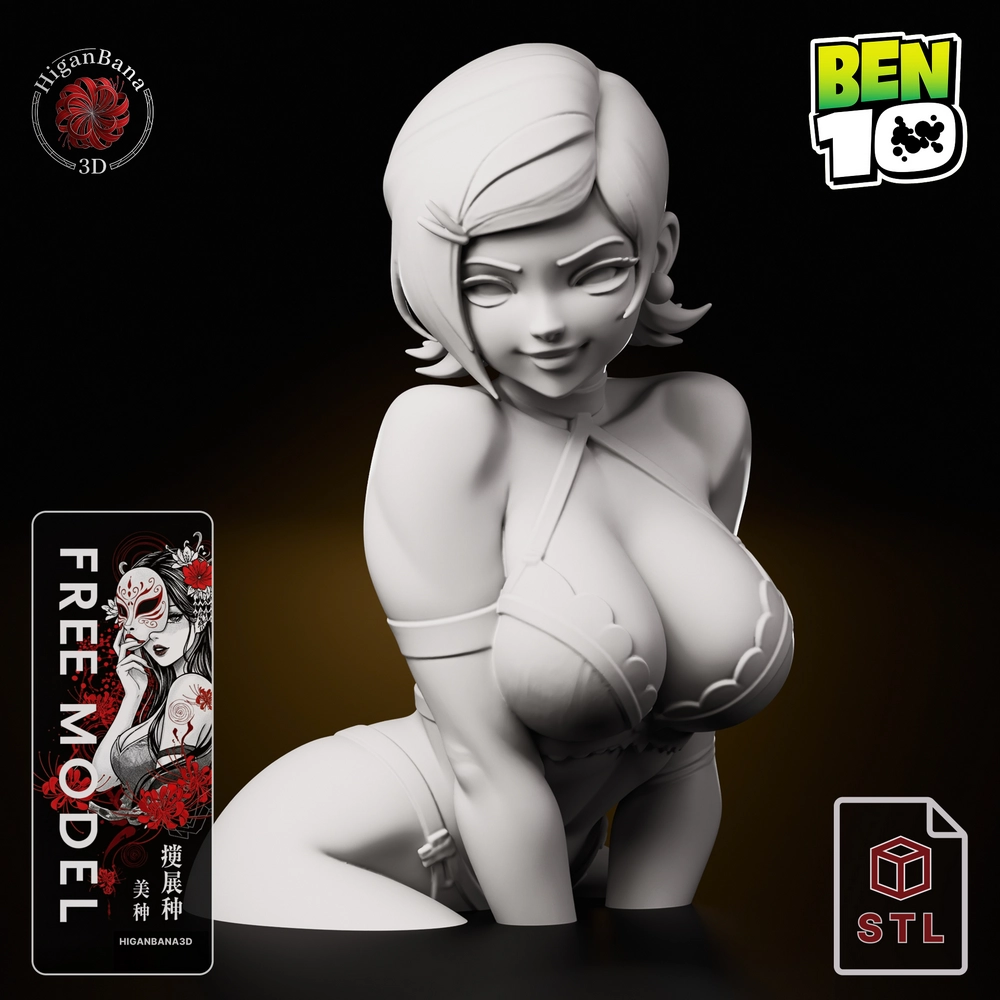 Higanbana3D Gwen Tennyson (Ben 10)