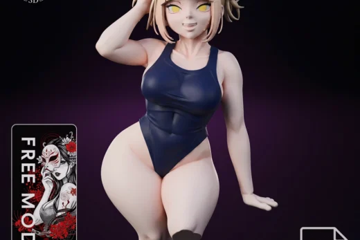 Higanbana3D Himiko Toga (My Hero Academia)
