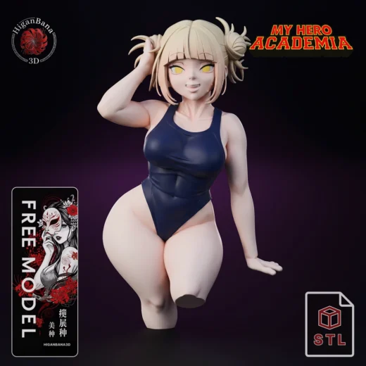 Higanbana3D Himiko Toga (My Hero Academia)