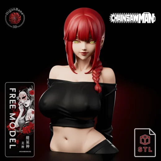 Higanbana3D Makima (Chainsaw Man)