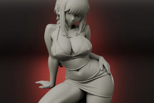 Higanbana3D Makima Dress (Chainsaw Man)