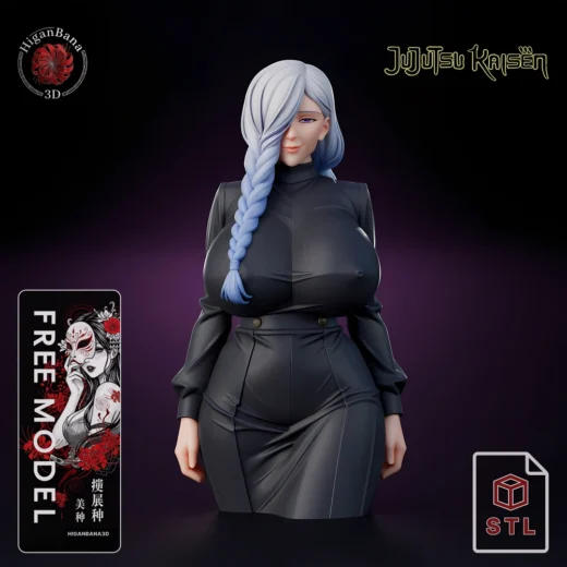 Higanbana3D Mei Mei (Jujutsu Kaisen)