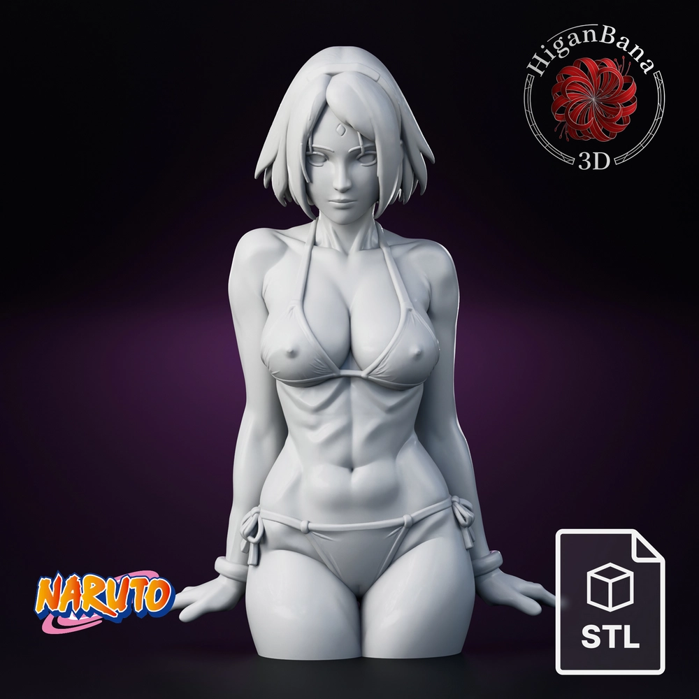 Higanbana3D – Sakura Haruno (Naruto) – Voluptuous Bikini Bust – STL 3D Print Model | AssetsFree.com Higanbana3D Sakura Haruno (Naruto) Voluptuous Bikini Bust