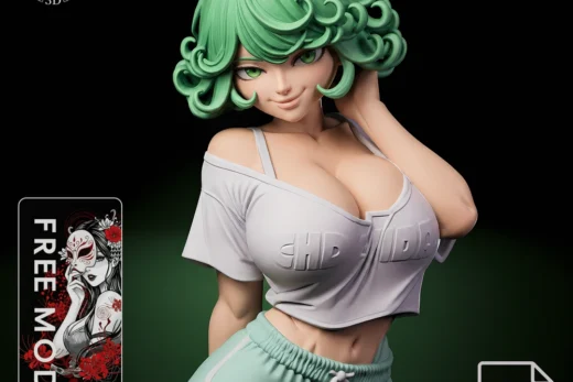 Higanbana3D Tatsumaki (One Punch Man)