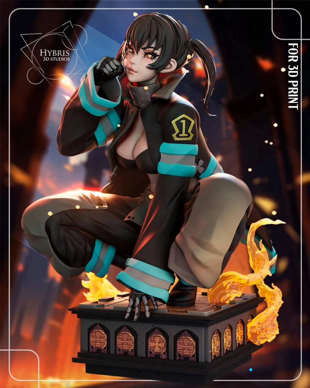 Hybris Studios Fire Force Tamaki Kotatsu Collector