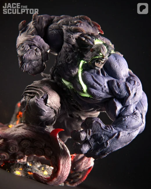 INFERNAL HULK 1 6 STL V03