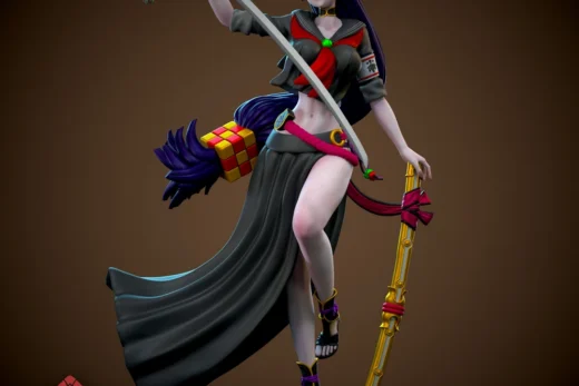 Inaki Sculpts Minomoto No Raikou