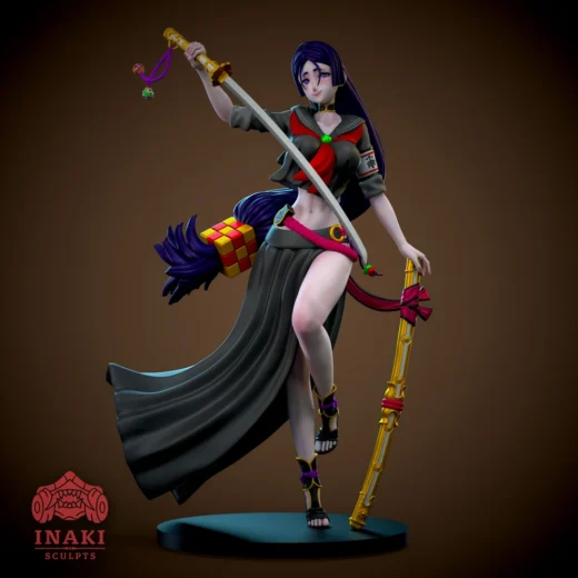 Inaki Sculpts Minomoto No Raikou