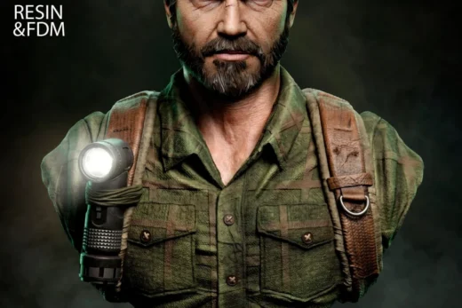 Joel Portrait Bust — The Last of Us