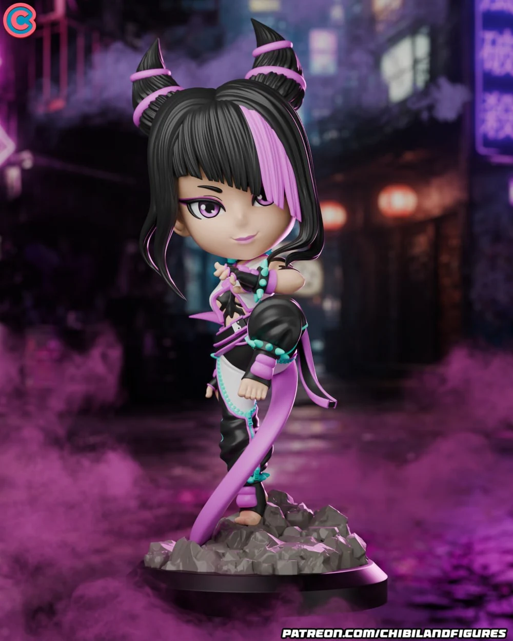 Juri Chibi — Street Fighter